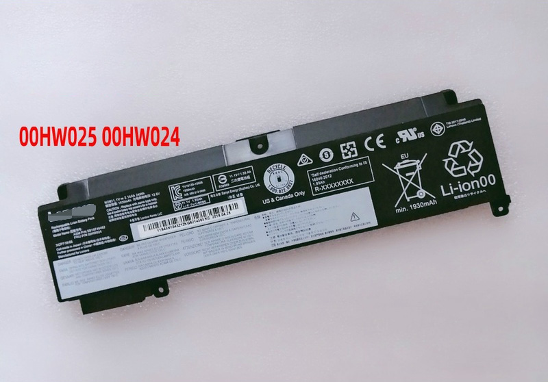 00HW024 00HW025 Battery For Lenovo ThinkPad T460S T470S 20JS0029