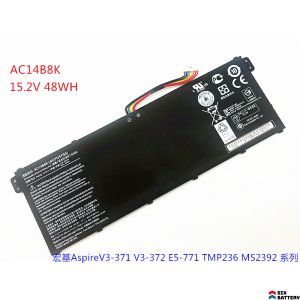 Acer AC14B8K AP14B8K  Aspire V3-371 V3-372T-75JS Replacement Battery